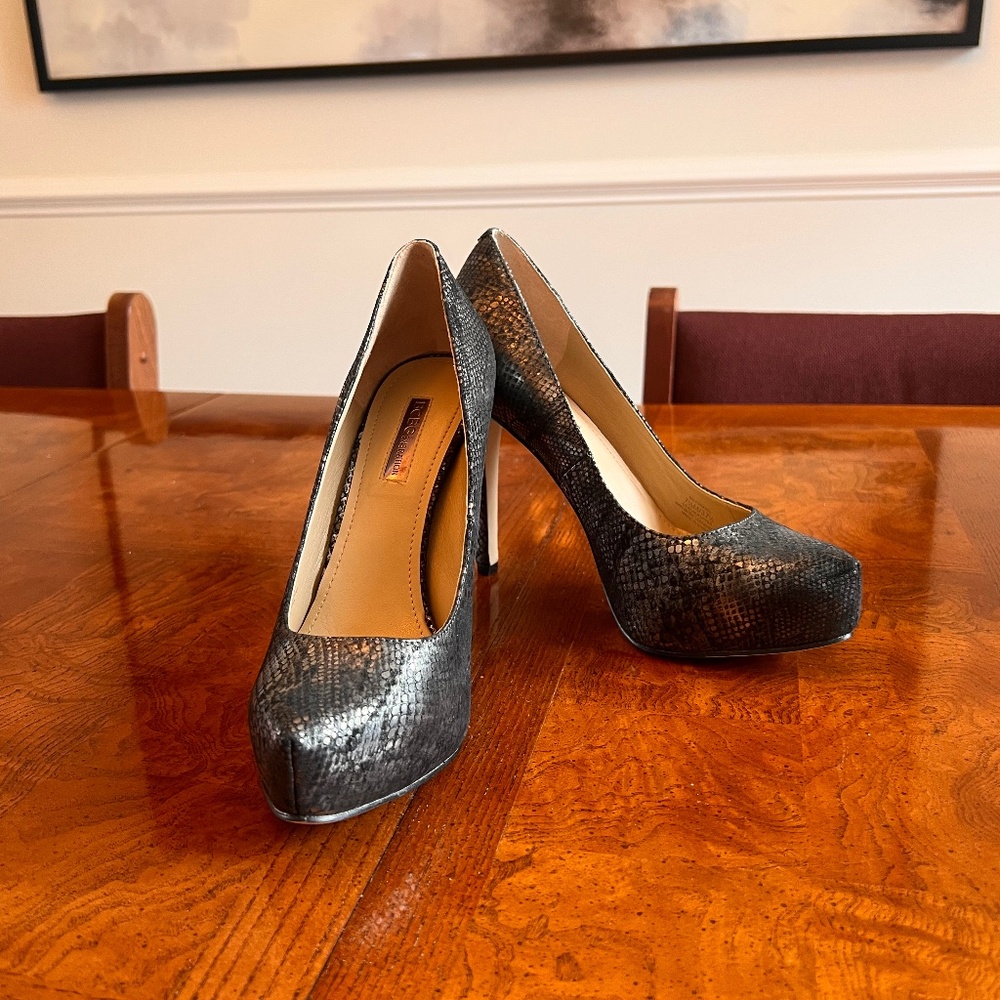 Snake skin heels BCBGeneration